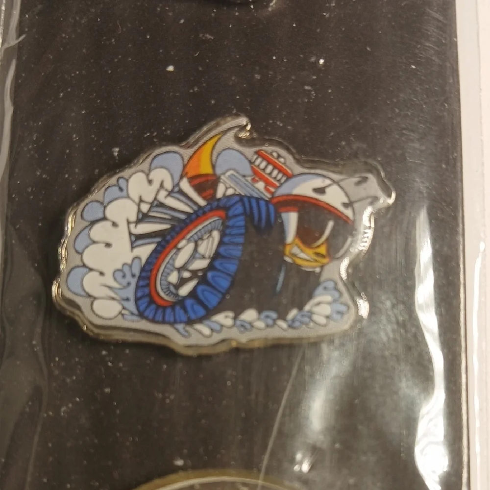 Open Road Brands Dodge Lapel Pins - Red, Blue, Yellow